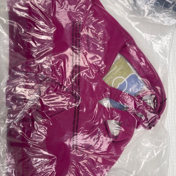 Prairie Wear HUGGER LUMA Women XL 42-44 Pink Nylon Stretch Compression Zip Bra - Picture 11 of 12